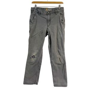 Carhartt men relax fit pants gray 32 x 32
